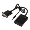 VGA HDMI Adapter Cable 3.5mm Audio Video Converter Cable TV Box PS3 PS4 HDTV PC Laptop ProjectorVGA to HDMI cable
